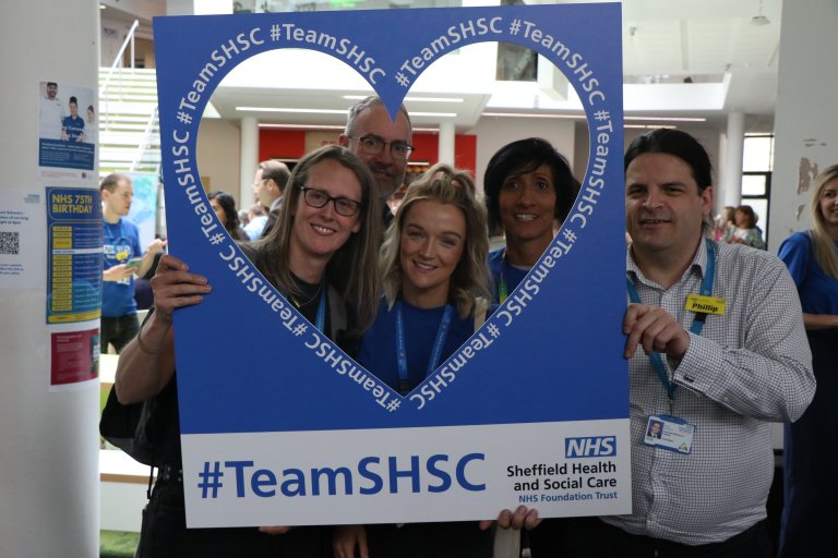NHS 75 celebration