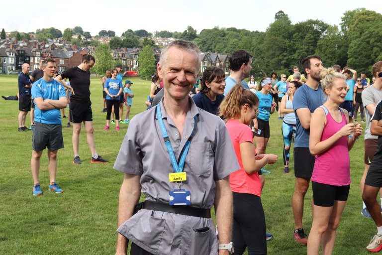 SHSC staff at Endcliffe parkrun