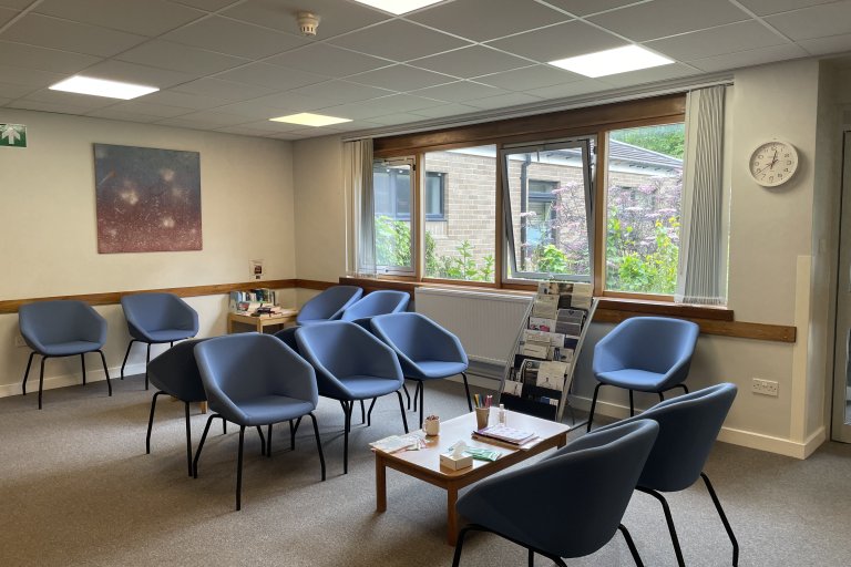 SAANS waiting room